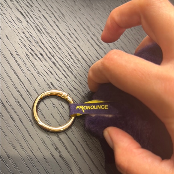 POP MART Labubu x Pronounce Wings of Fortune Vinyl Plush Keychain - Picture 7 of 7